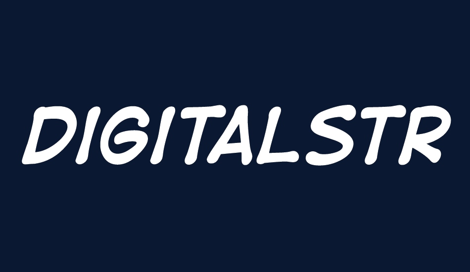 DigitalStrip BB font big