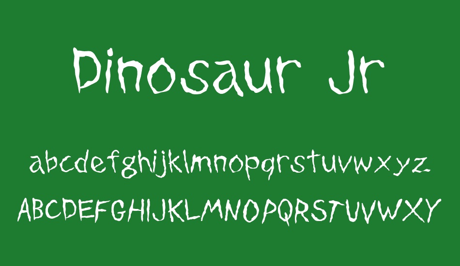 Dinosaur Jr font