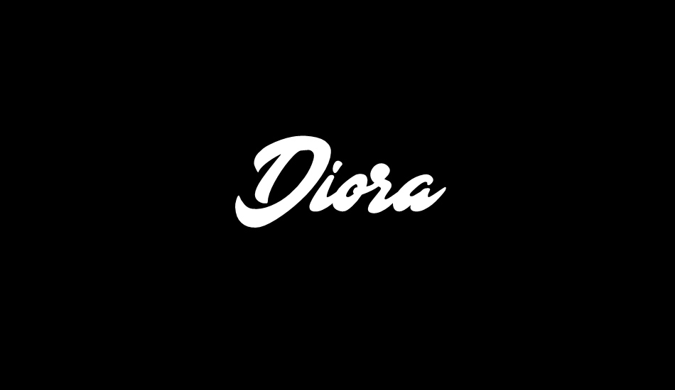 Diora font big