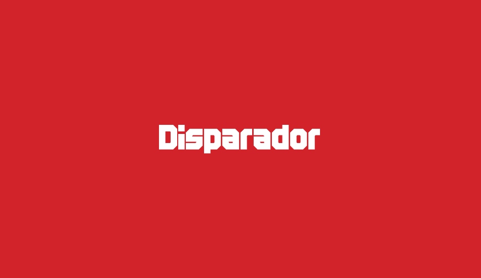 Disparador font big