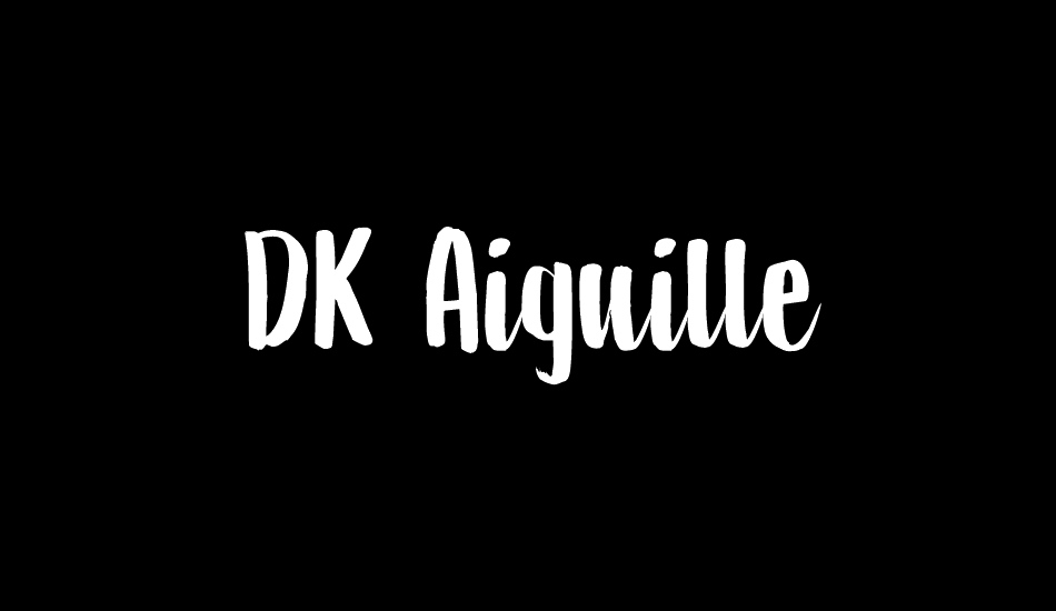 DK Aiguille font big