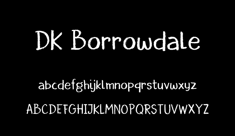 DK Borrowdale font