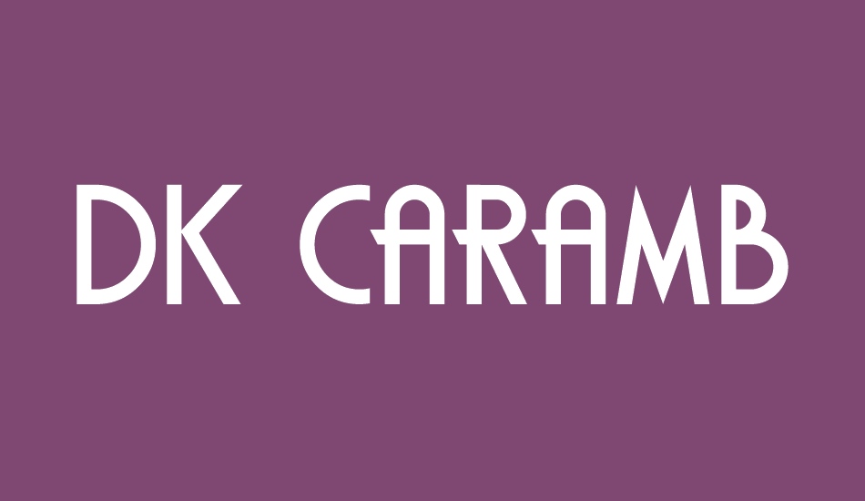 DK Carambola font big