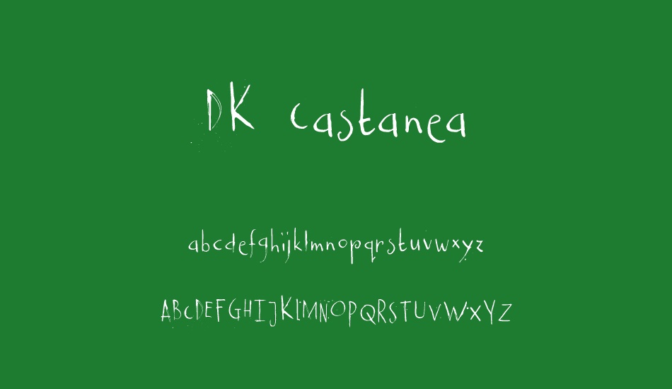 DK Castanea font