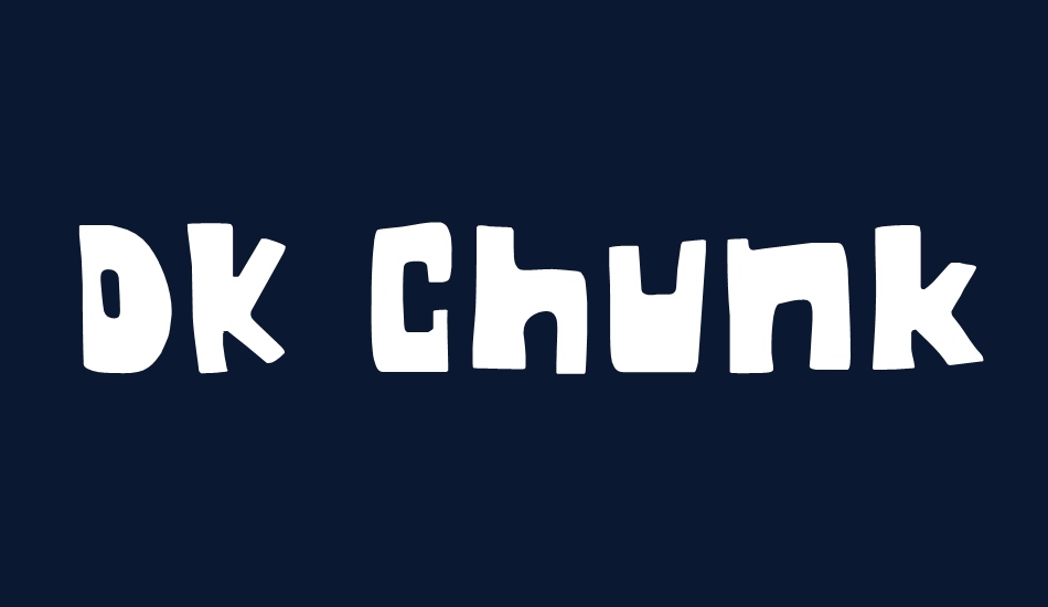 DK Chunky Chicken font big