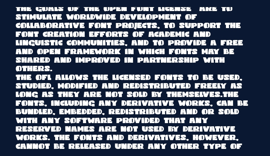 DK Codswallop font 1