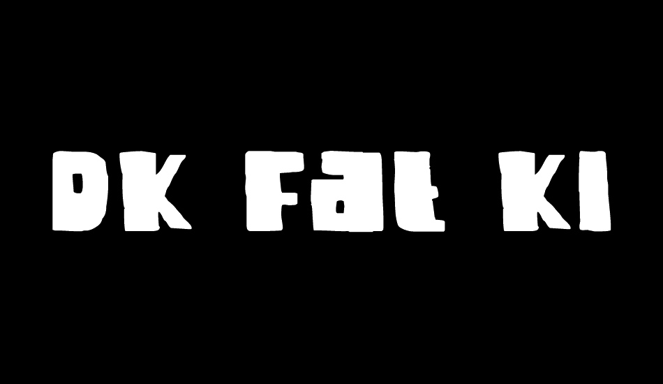 DK Fat Kitty Kat font big