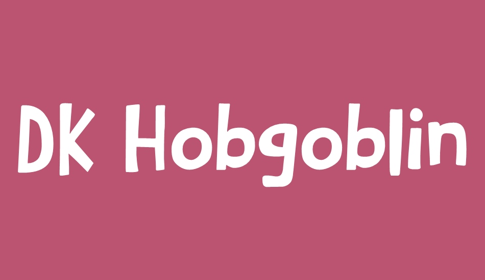 DK Hobgoblin font big