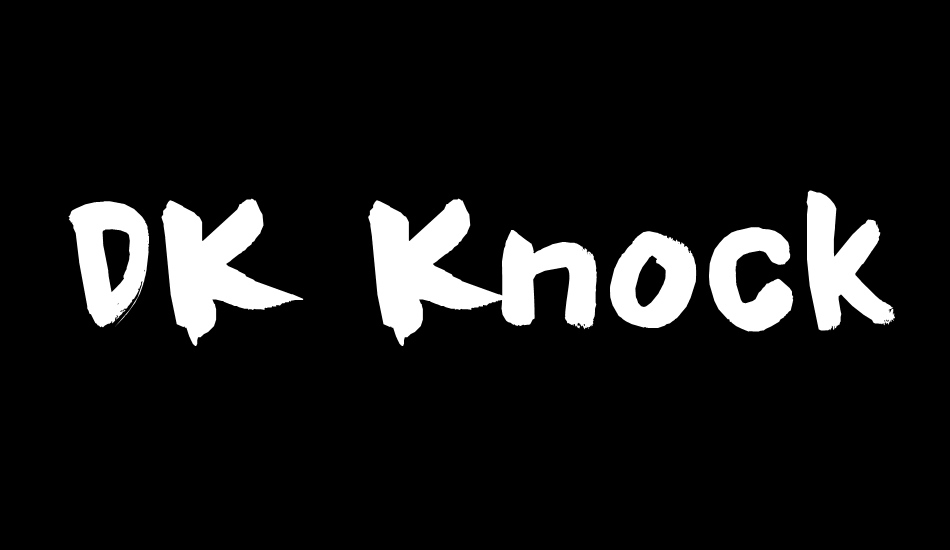 DK Knockdown font big