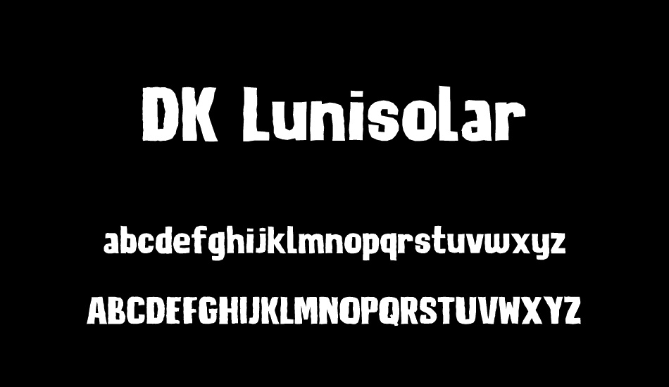 DK Lunisolar font