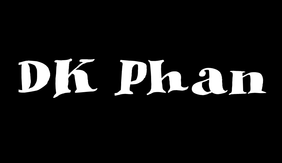 DK Phantom Peach font big