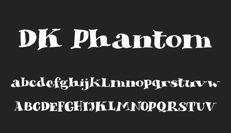 DK Phantom Peach font