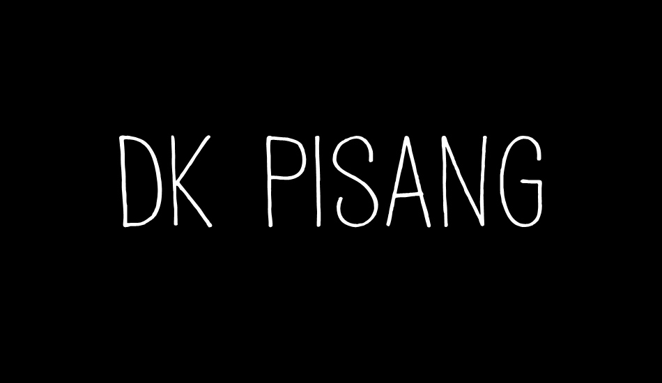 DK Pisang font big