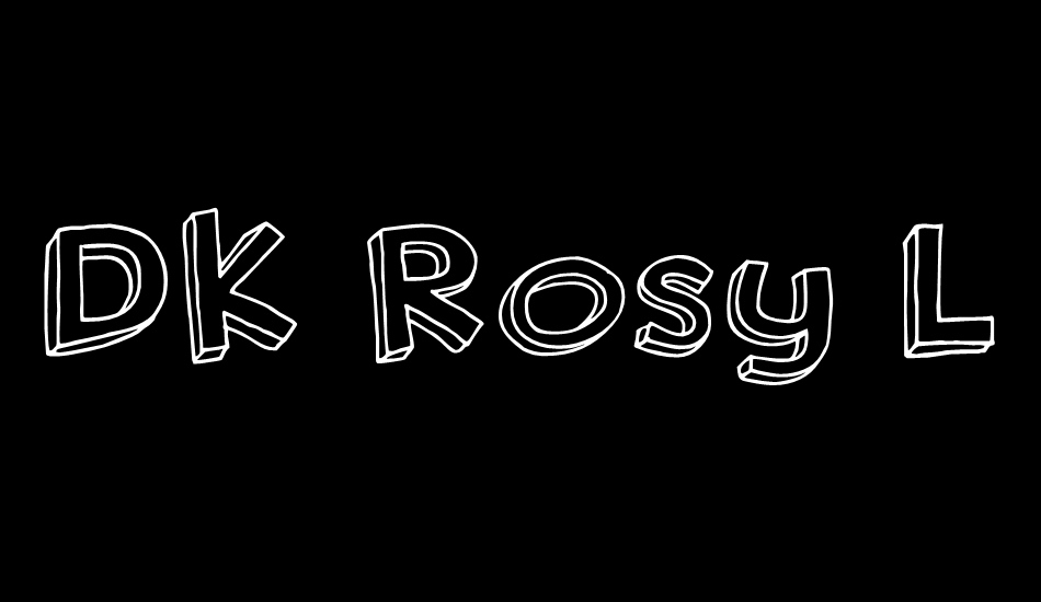 DK Rosy Lee font big