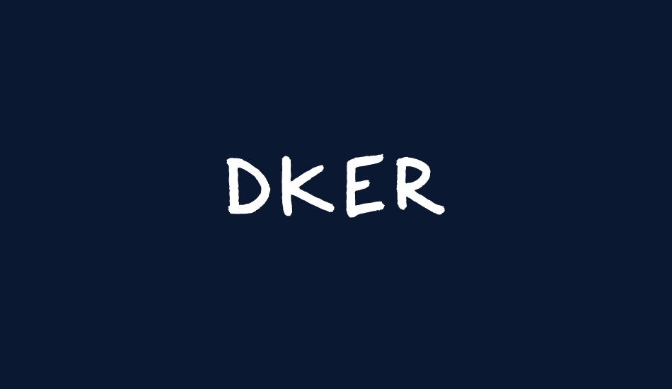 Dker font big