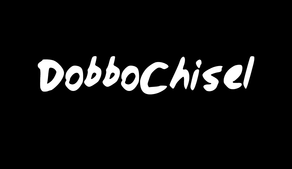 DobboChisel font big