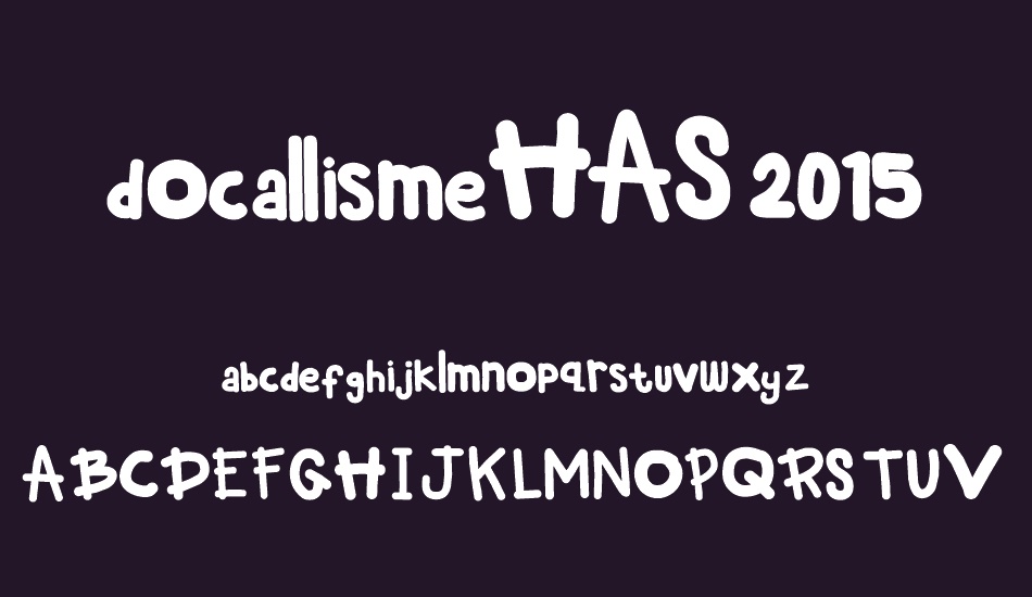 docallismeHAS 2015 font