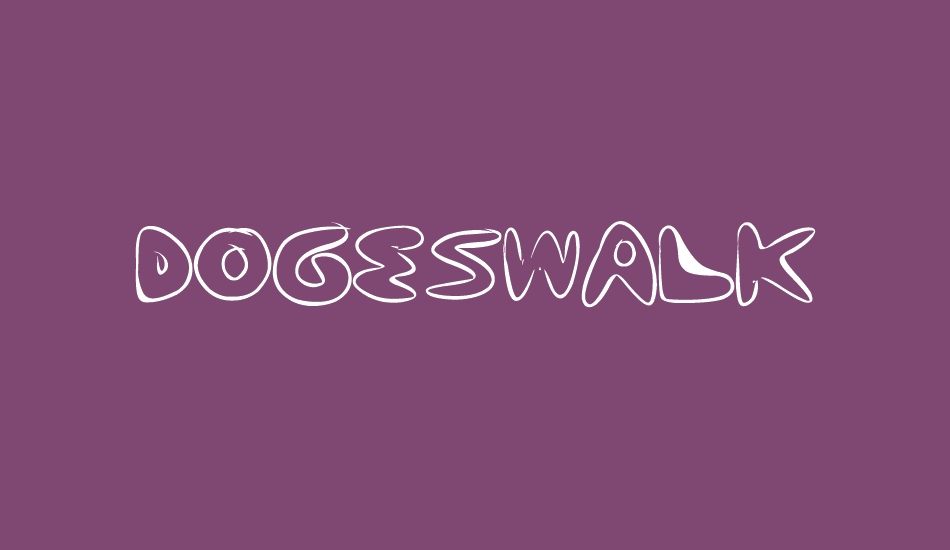 DogesWalk font big