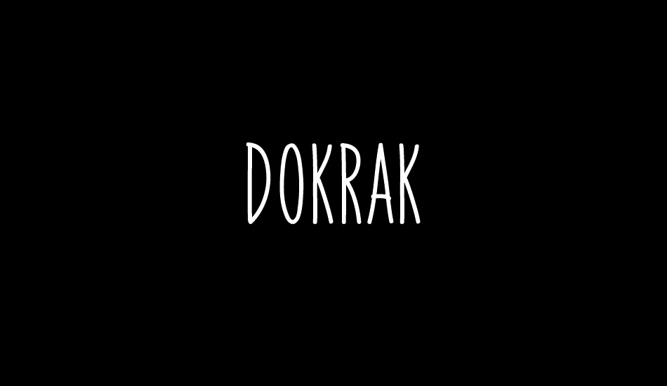 Dokrak font big