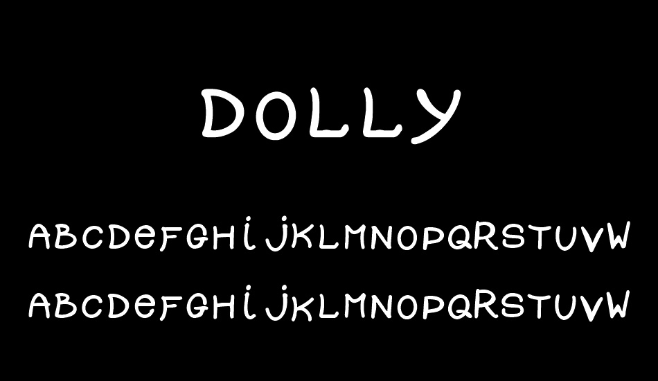 DOLLY font