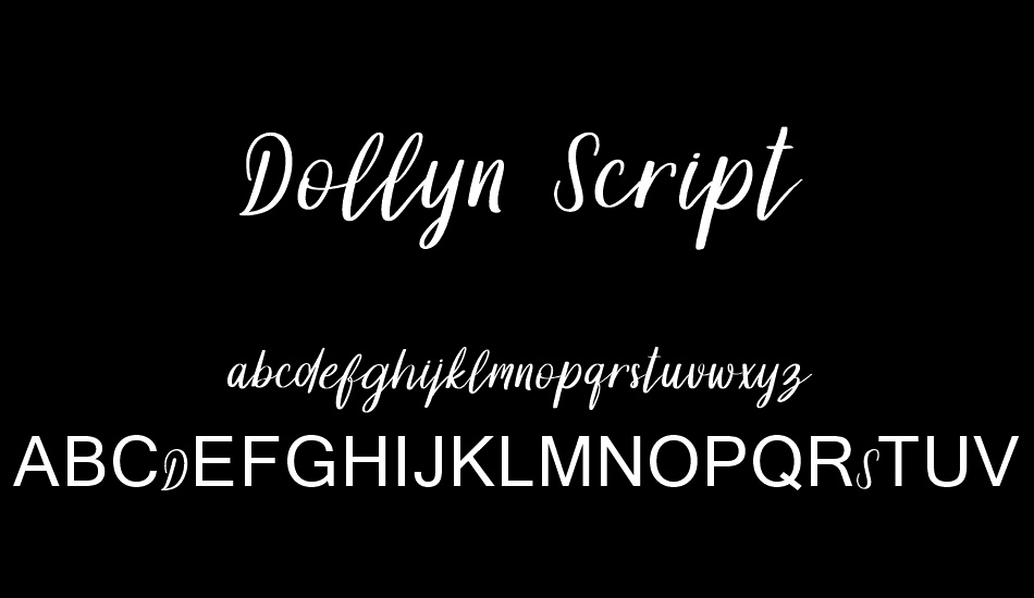 Dollyn Script DEMO font