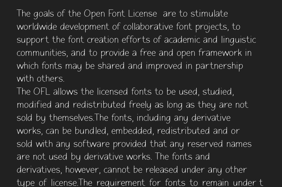 Domestic Pigeon font 1