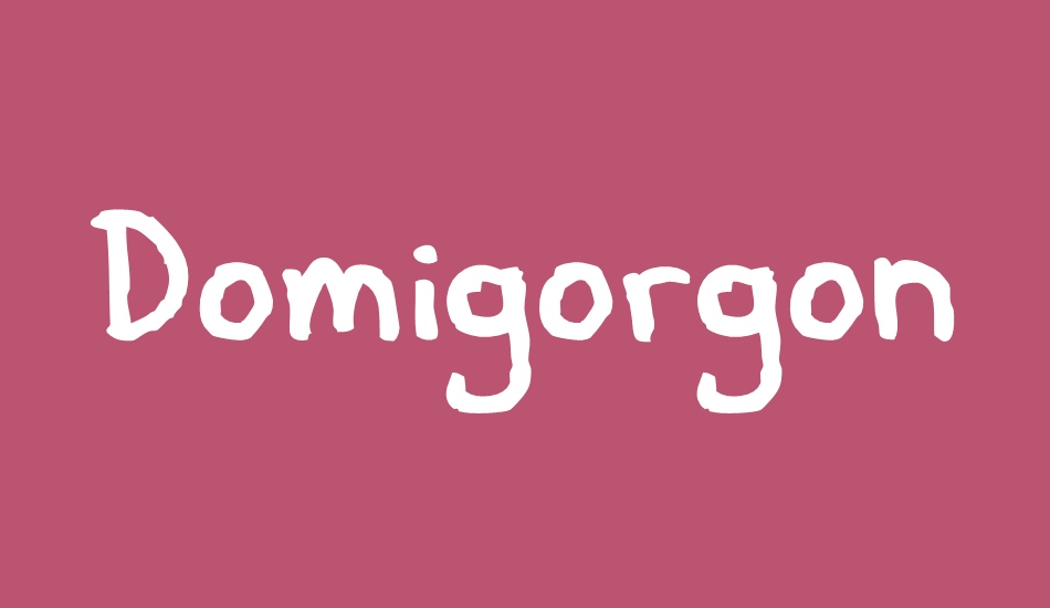 Domigorgon font big