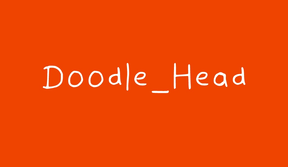 Doodle_Head font big