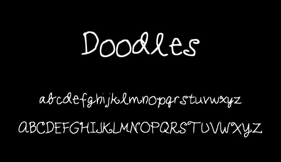 Doodles font