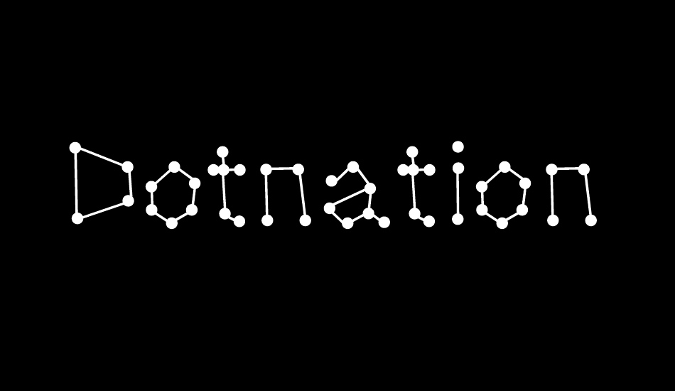 Dotnation font big