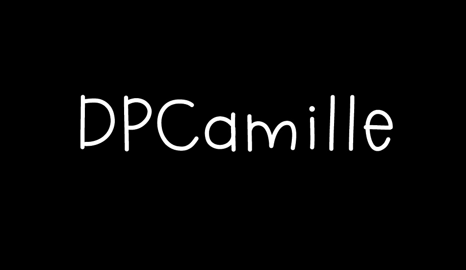 DPCamille font big