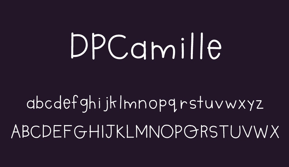 DPCamille font