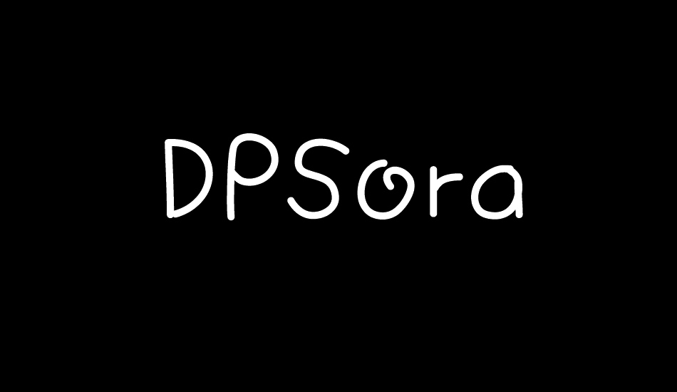 DPSora font big