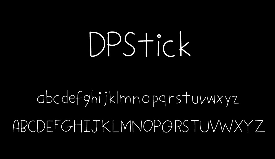 DPStick font