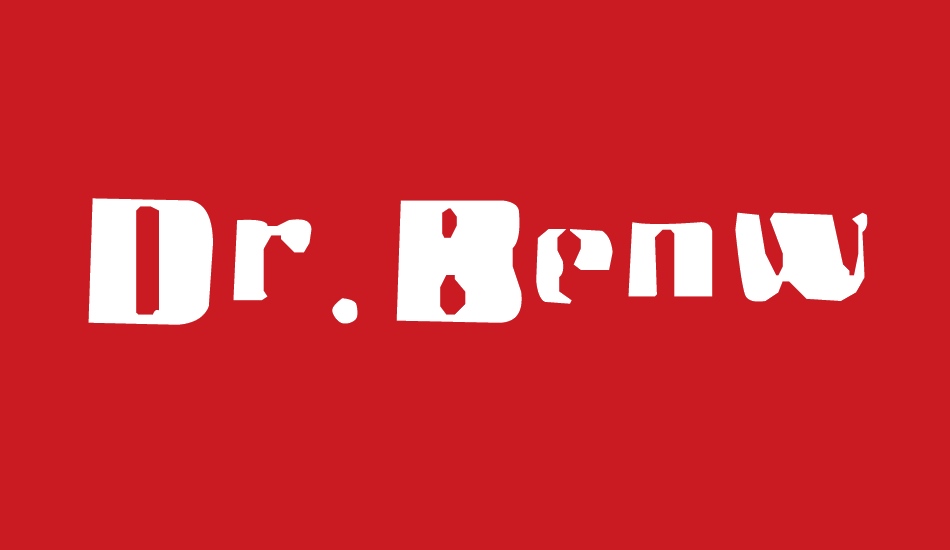 Dr.Benway font big