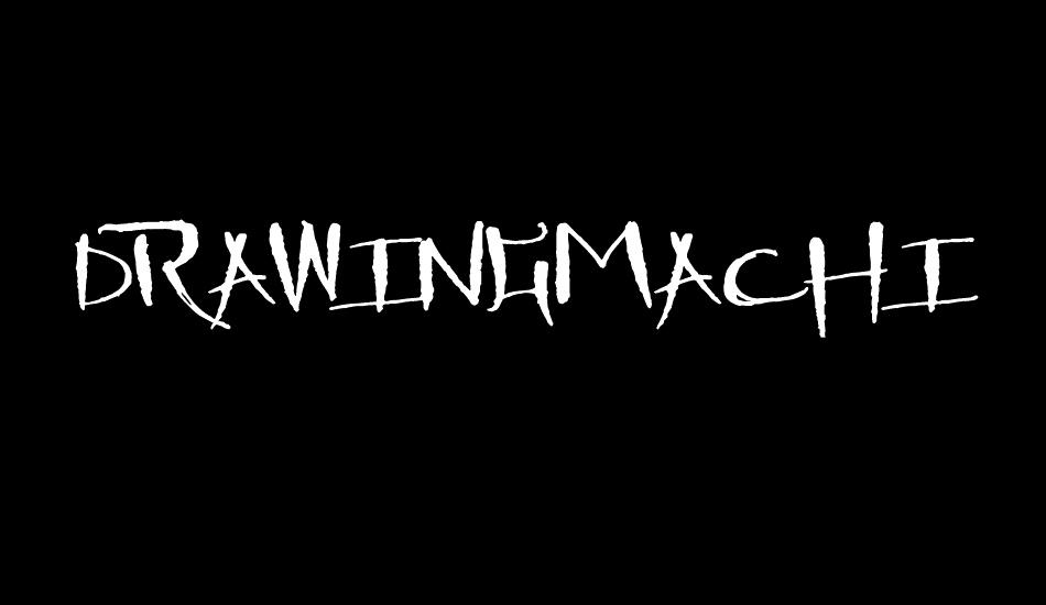 DrawingMachine font big