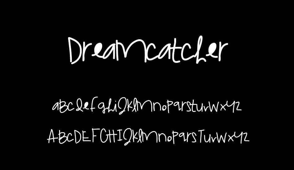 DreamCatcher font