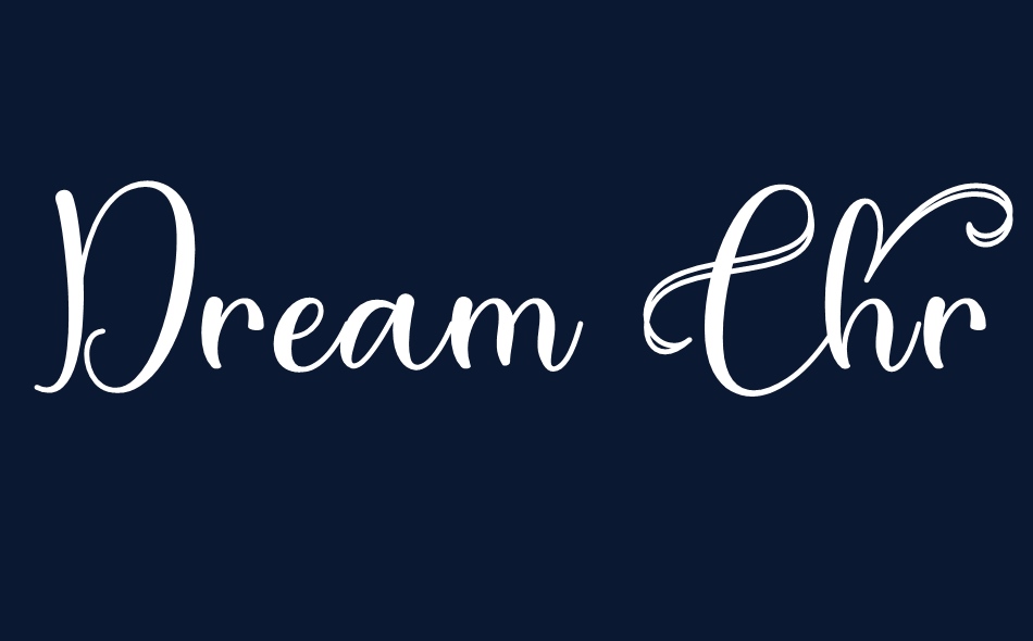 Dream Christmas font big