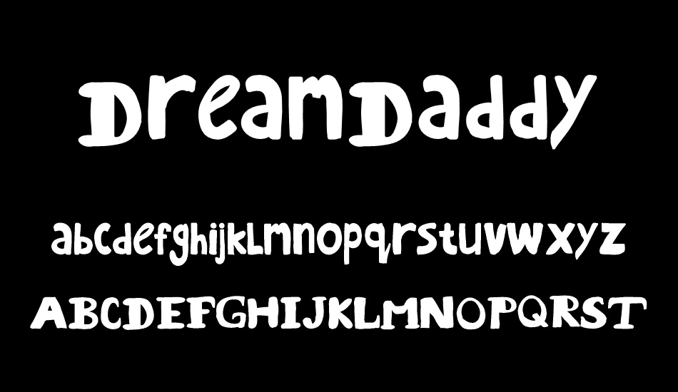 DreamDaddy font