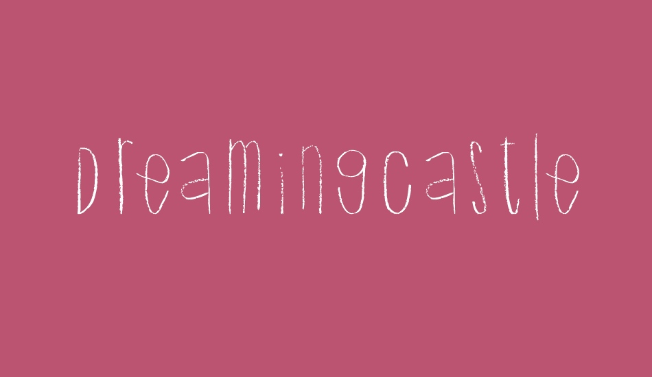 DreamingCastle font big