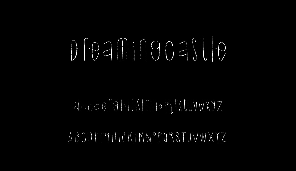 DreamingCastle font