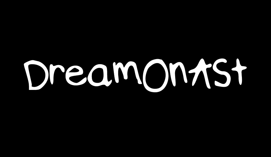 DreamOnAStar font big