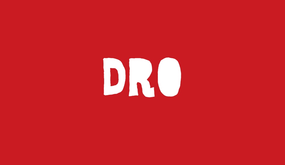 Dro DEMO font big