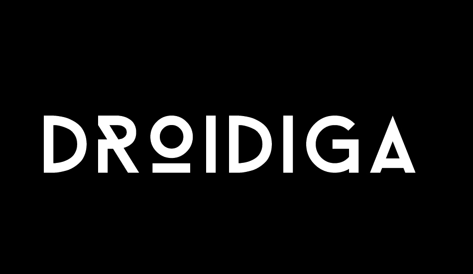 Droidiga font big