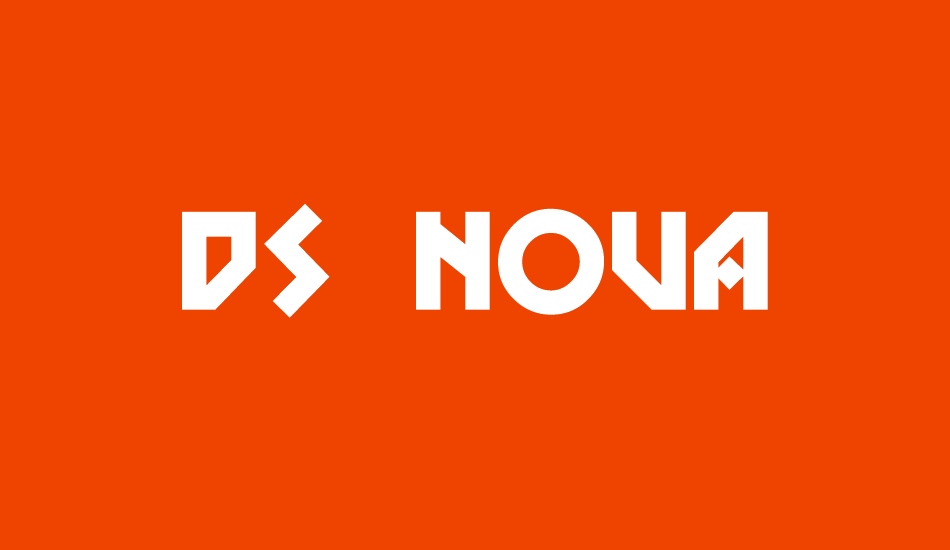 DS Nova font big