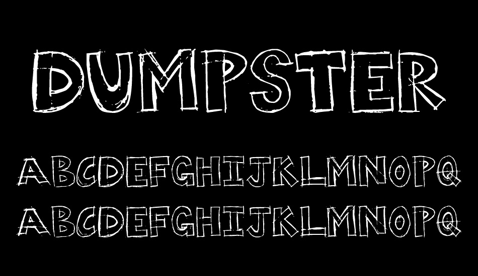 Dumpster Diver font