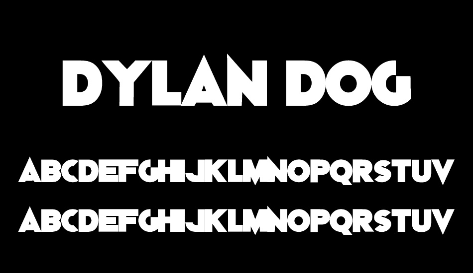 DYLAN DOG font