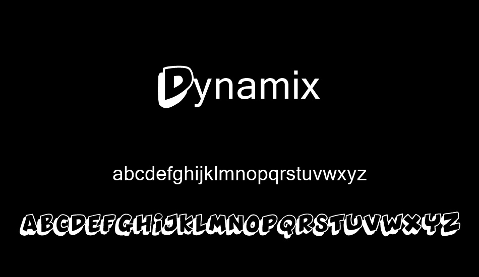 Dynamix font