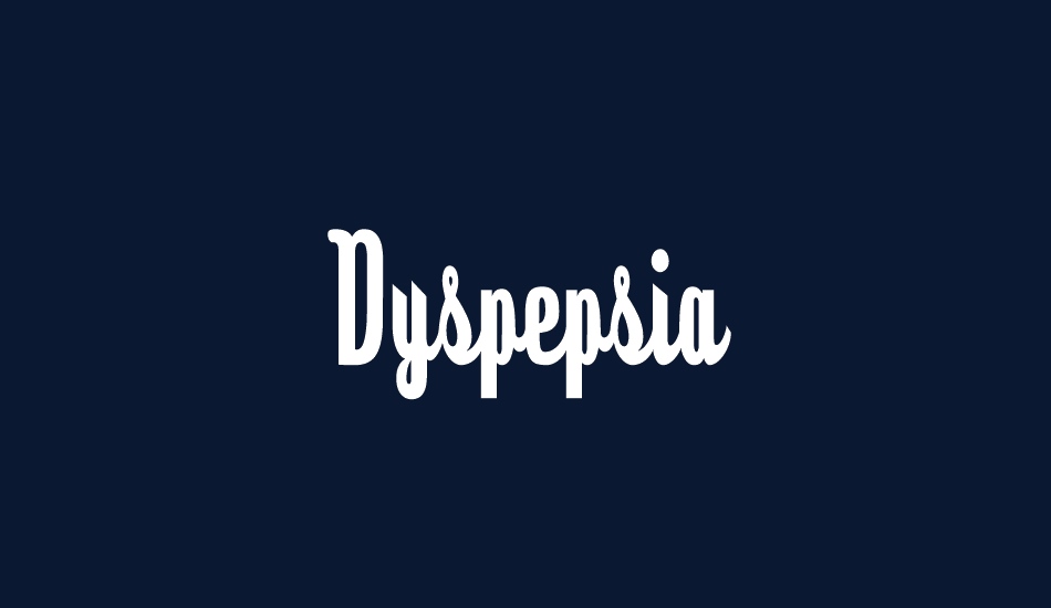 Dyspepsia font big