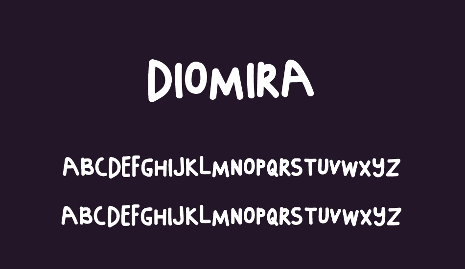 DIOMIRA font